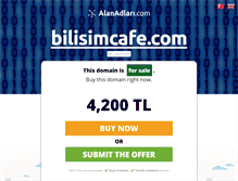 Tablet Screenshot of bilisimcafe.com